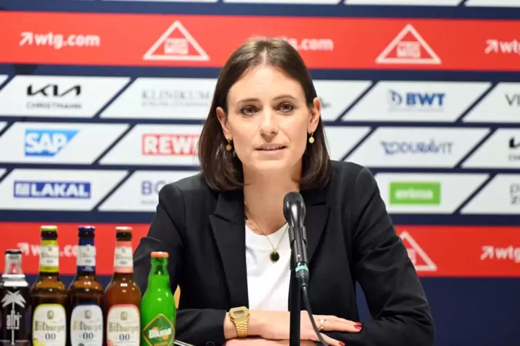 Jennifer Kettemann, Geschäftsführerin der Rhein-Neckar Löwen. 