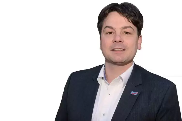 Markus Loew, Kandidat der AfD für das Amt des Oberbürgermeisters von Homburg.