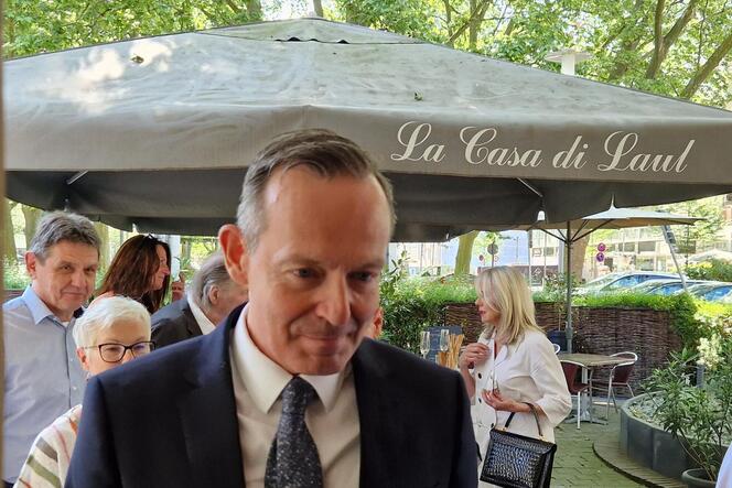 Minister Volker Wissing bei seiner Ankunft im »Casa di Laul«.